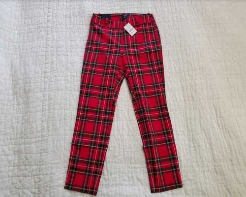 J CREW FACTORY TARTAN WINNIE PANTS 