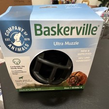 Baskerville Ultra Muzzle Size 4 Plastic Non Breed Specific Dog Muzzle