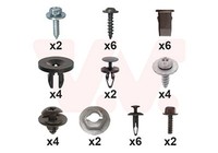 Montagesatz StoßFäNger VAN Wezel 1809794 FüR Ford Fiesta 7 HJ HF Ecoboost Active