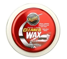 Meguiar's Cleaner Wax - Paste Wax Cleans, Shines and Protects in One Easy Step -