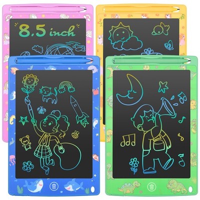4 Pack LCD Writing Tablet for Kids 8.5 Inch Colorful Electronic Writing Drawi...