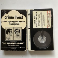Crime Lives - Woody Allen, Janet Margolin Betamax Beta Tape