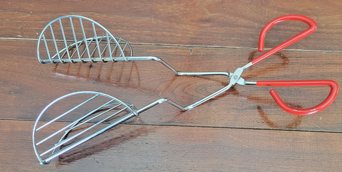 Taco Szczypce do muszli Forma do smażenia tortilli idealna mini lub uliczna tacos 13,5" - Zdjęcie 2 z 4