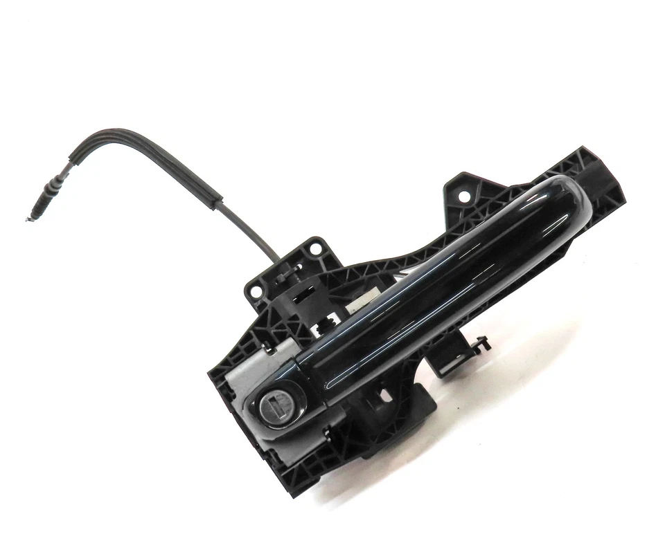 AUDI Q7 2007-2015 (4L) CONDUCTOR DELANTERO IZQUIERDO MANIJA PUERTA EXTERIOR SIN LLAVE (azul) Foto 3 de 4