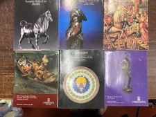 Lot of 6 Auction Catalogs Sotheby's Christie's European Art