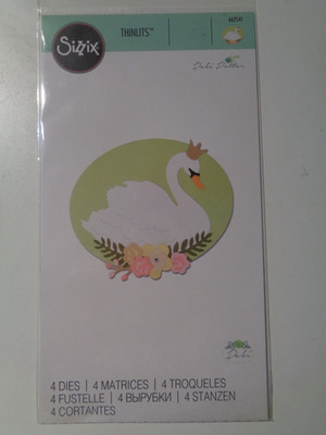 Sizzix Thinlits Royal Swan ~ Bastelstanzenset