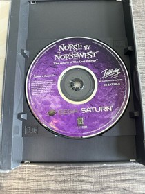 Norse by Norsewest: The Return Of The Lost Vikings (Sega Saturn 1997) CIB W/ Reg