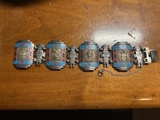 Pulsera Vintage Peruana Enlazada Motivo Inca’s 7.5 Pulgadas