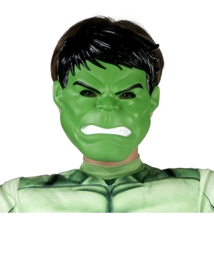 Jazwares Boys Marvel Hulk Muscle Costume Size S 6/7 New Read! - Image 4 of 4