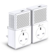 TP-Link TL-PA7010P KIT AV1000 Gigabit Passthrough Powerline Starter Kit