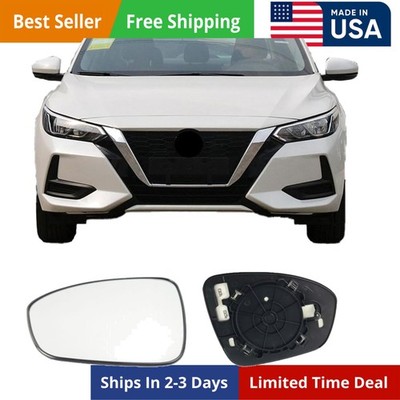 Side Mirror Replacement Glass for 2020-2023 Sentra Driver side