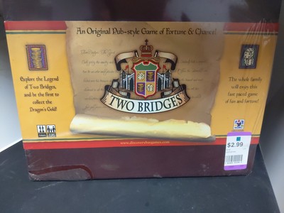 Two Bridges Game A Pub Style Game Of Fortune & Chance Wooden