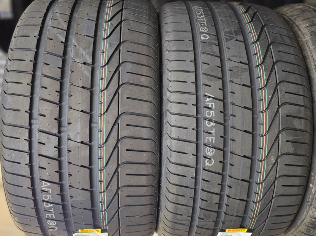 2X NEW PIRELLI P ZERO 295/35/20 295 35 ZR20 XL 105Y PORSCHE N1 UHP