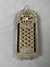 LENOX FURNACE CO. CAST IRON FURNACE DAMPER CONTROL COVER MARSHALLTOWN, IOWA