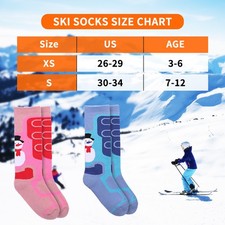 Children's Ski Socks Warm Winter Socks For Boys And Girls Thermal Ski SMRU