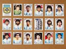 Panini Mexico 86 Stickers - Argentina (Maradona) # World Cup Story Sonrics