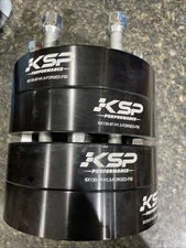 4 Pack - KSP Performance Wheel Spacers 6X135-87-H1.5-FORGED-F68 - Black - NEW!!