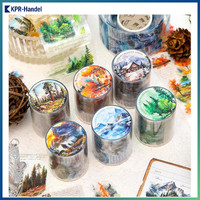 Washi Tape 6 Rollen Bunt Aesthetic FüR Scrapbooking Und Journaling