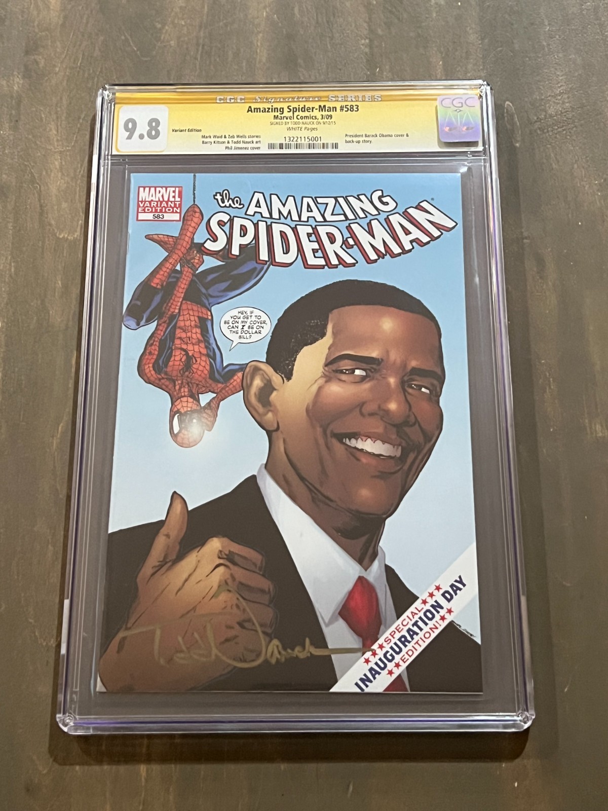 Amazing Spider-Man #583 (Obama Cover) Value - GoCollect