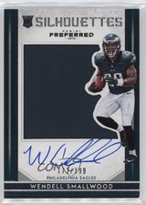 2016 Panini Preferred Rookie Silhouettes 173/199 Wendell Smallwood #99 Auto pe8