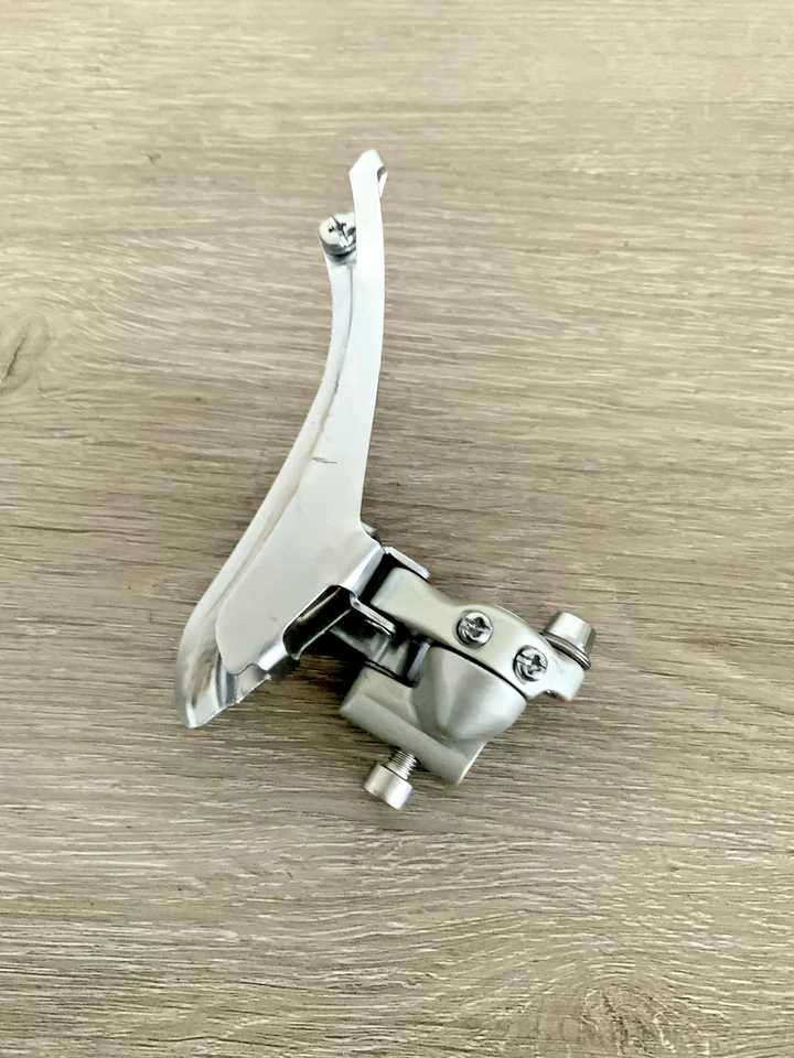 SHIMANO 105 FRONT DERAILLEUR BRAZE-ON MODEL 1056 6, 7, OR 8 SPEED GRAY - Image 2 of 4