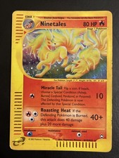 Ninetales Aquapolis Holo H19/H32 Heavily Played (HP) WOTC e-reader