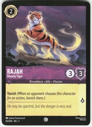 Rajah - Ghostly Tiger 62/204 Archazia's Island