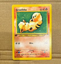 Pokemon TCG Growlithe 68/105 Neo Destiny 1st Edition Common Regular 50HP on eBay