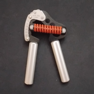 GD IRON.80 Adjustable Resistance Hand Gripper Strengthener Silver/Black/Orange