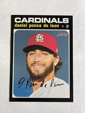 2020 Topps Heritage High Number - Daniel Ponce De Leon #714 High Number SP