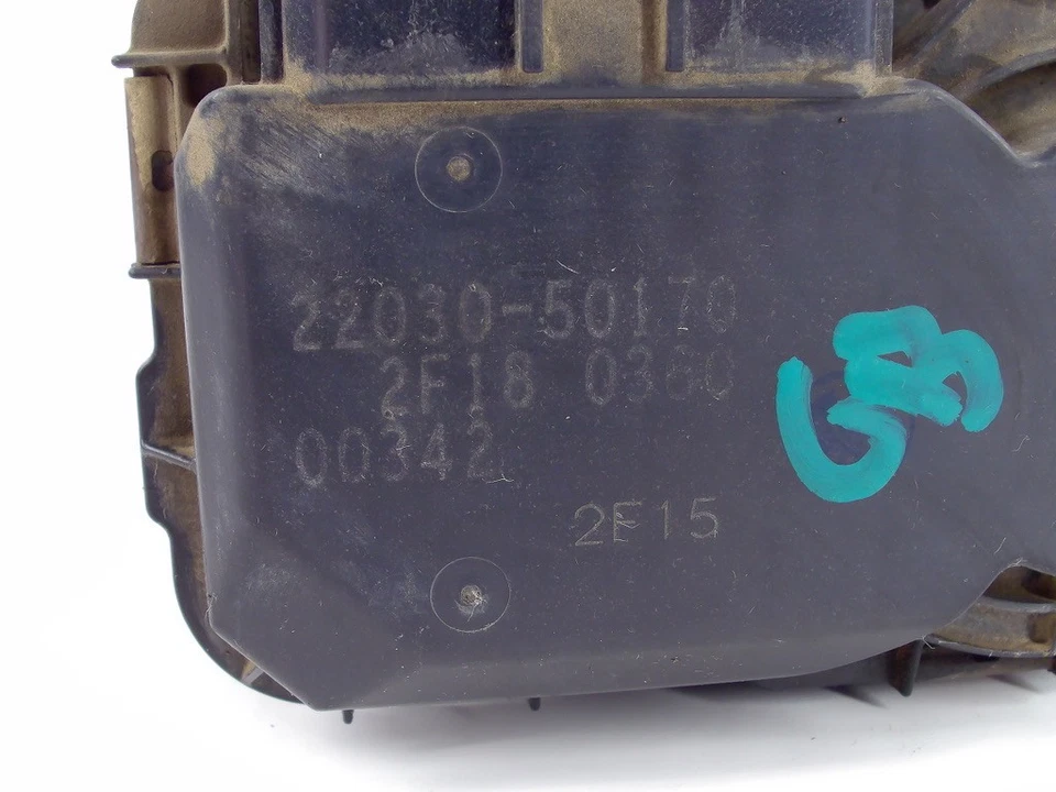 Toyota Sequoia 2002-2004 carrocería del acelerador válvula ralentí conjunto de control de aire OEM Foto 4 de 4