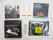 BLACKMAGIC DESIGN DECKLINK MINI RECORDER 4K/ULTRA HD New open Box