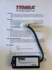 EUC Vintage Tenma 72-1082 ATX 20-pin Computer Power Supply Tester Test Equipment