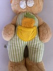 Vintage Eden Toys Stuffed Bunny Rabbit Green Ticking Overalls Likely 1950’s NY — photo 5