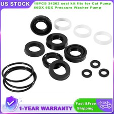34262 Seal Kit for Cat Pressure Washer Pump 66DX 6DX 6DX40G1I 66DX40G1I 6DX35G1