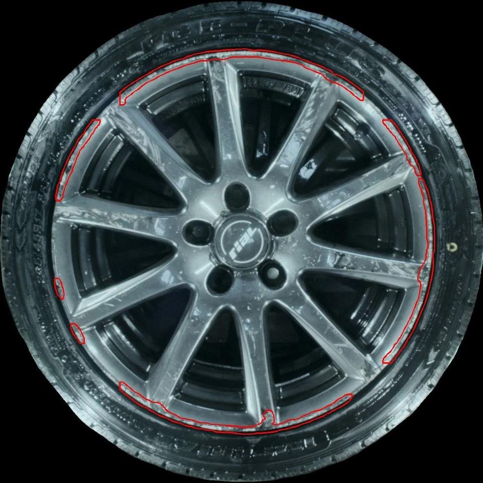 205/45 R17 Winterreifen Nissan Almera 17 Zoll Alufelgen Komplettsatz 7mm - Bild 4 von 4