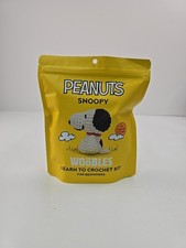 The Woobles Peanuts Snoopy Learn To Crochet Kit  Hook New Complete Kit
