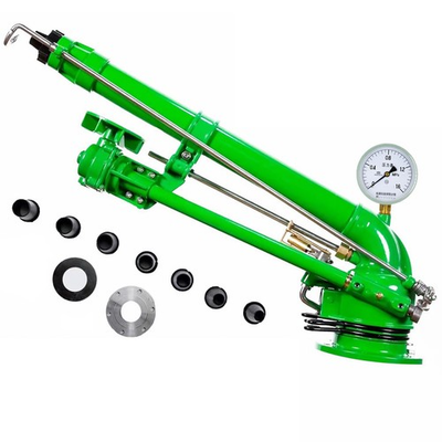 #ad 2quot; Farm Irrigation Sprinklers Tripod Sprinkler with Pressure Gauge 360°Adju... $296.39