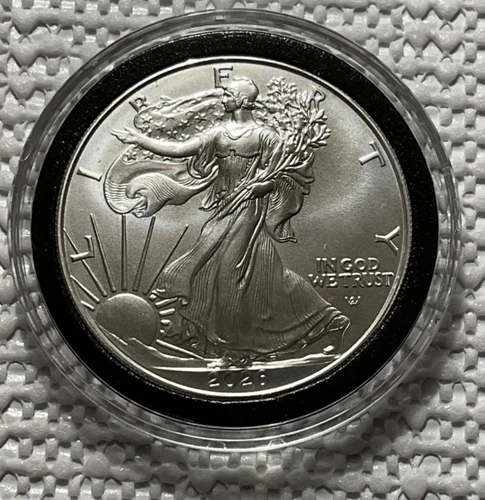 2026 1 oz American .999 Silver Eagle Brilliant Uncirculated In Capsule