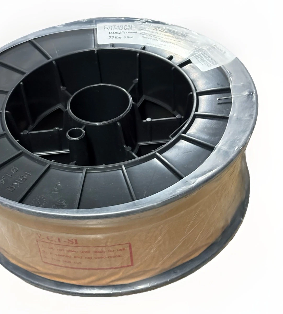 RADNOR Gas Shielded Flux Core Welding Wire E71T 1/9CM 0.052" 33 LB Spool photo 3