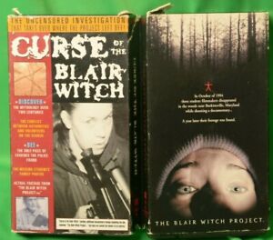 The Blair Witch Project Curse Of The Blair Witch 2 Pack Vhs Ebay