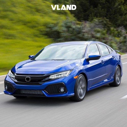 VLAND LED Reflector Headlights For Honda Civic 2016-2021 w/Startup Animation DRL - Foto 13 di 16