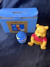 NEW Winnie The Pooh Salt Pepper Shaker Honey Pot Treasure Craft Pfaltzgraff NIB