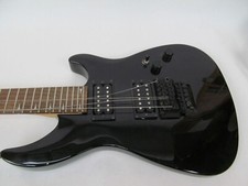 Michael Kelly Black Electric Guitar W/ Gator Soft Case Bundle