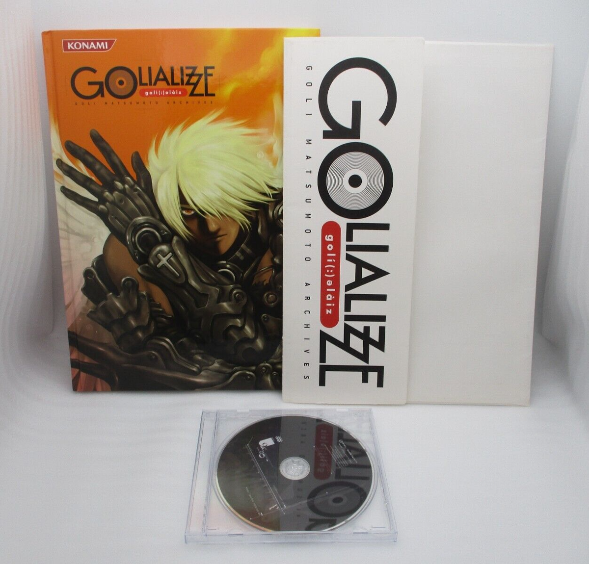 新品　未開封　beatmaniaIIDX　GOLI　GOLIALIZZE　画集 GOLI MATSUMOTO Archives GOLIALIZZE Art Works Fan Book 2005 KONAMI