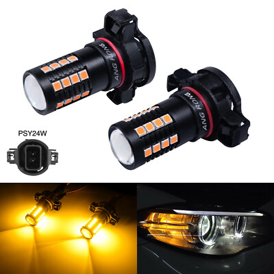 2x Orange PSY/24W PG20/4 Blinkleuchte Front-Signal Blinker Zusätzliche 15W Lampe