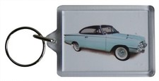 Ford Consul Capri 1963 - Keyring with 50x35mm insert - Classic Ford Enthusiast