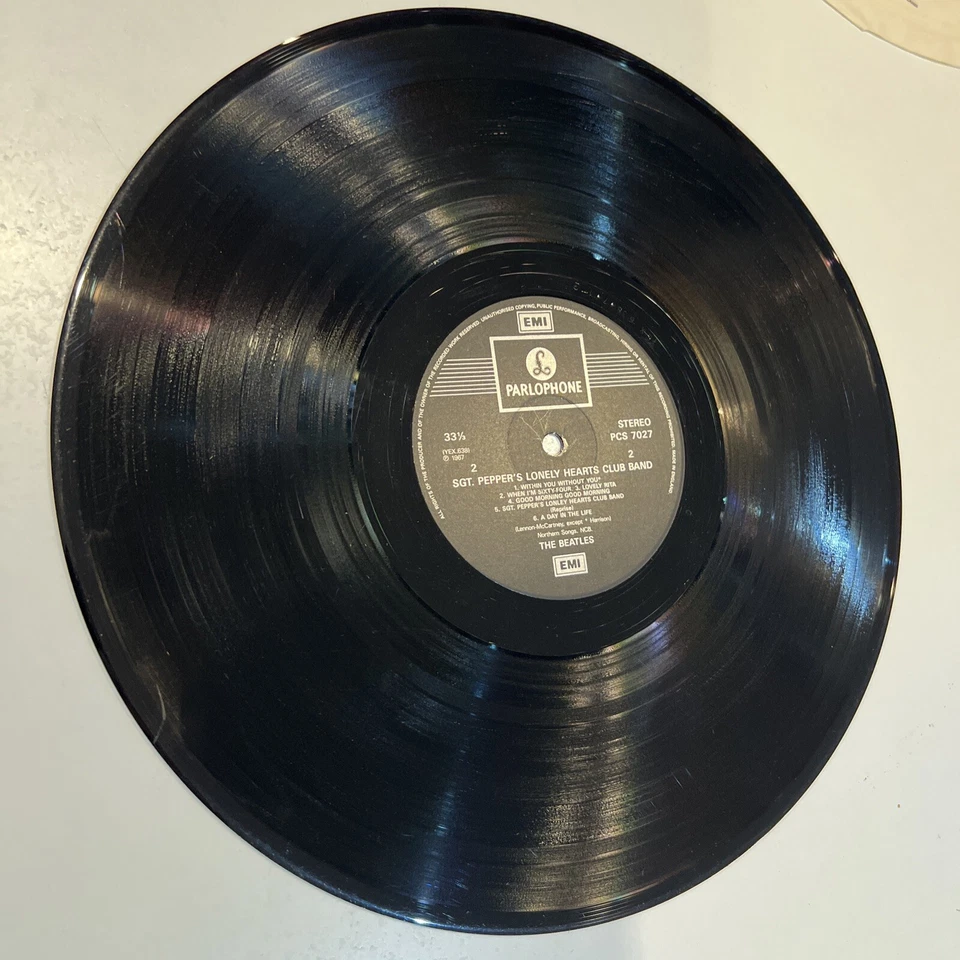 The Beatles - Sgt Pepper Uk Stereo 1988 DMM Press With Insert. VG++/VG++ - Image 4 of 4