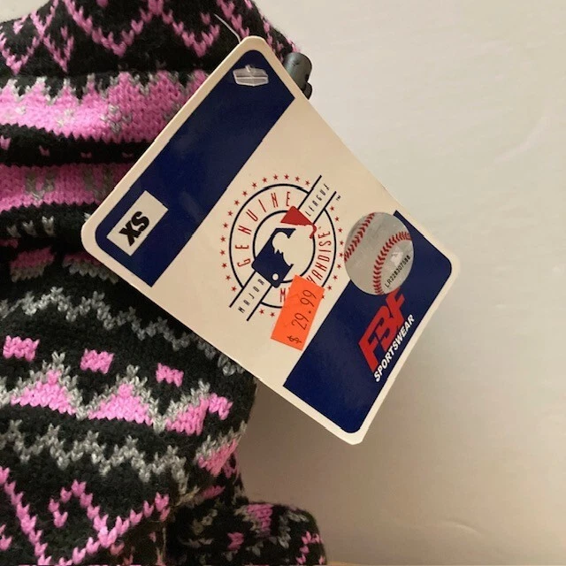 WASHINGTON NATIONALS Negro/Rosa FBF MLB Botas de Invierno Zapatos (Mujer Talla 5/6) Foto 3 de 4