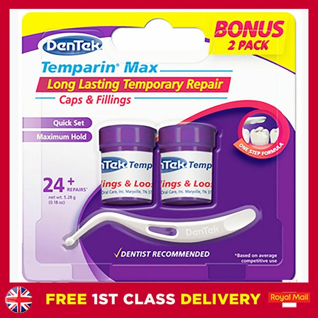 DenTek Temparin Max DK050301 Temporary Tooth Repair Kit for sale online